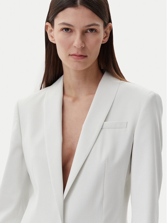 HUGO HUGO Giacca da abito 50537759 Bianco Slim Fit