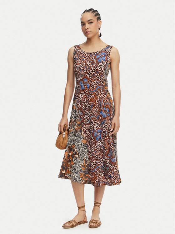 Weekend Max Mara Weekend Max Mara Vasaras kleita Pausa 2615621082 Daudzkrāsains Regular Fit