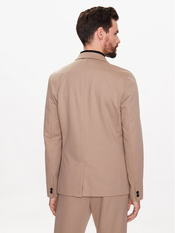 Lindbergh Lindbergh Сако 30-32035 Бежов Slim Fit