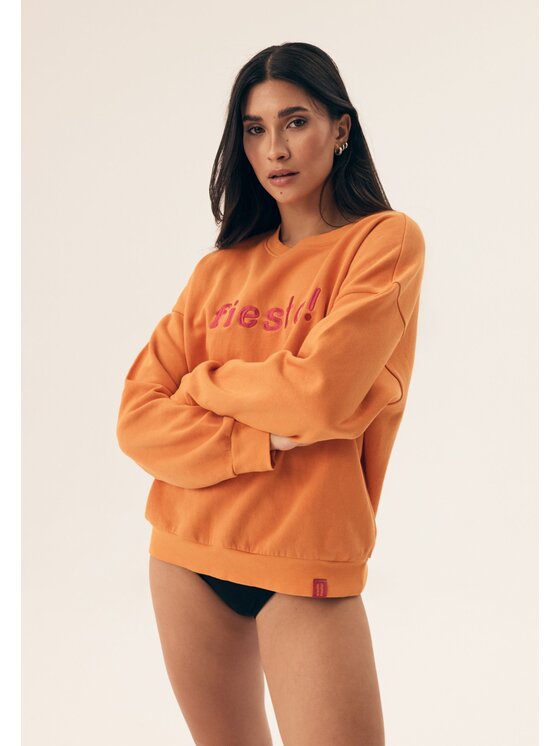 Henderson Henderson Bluza 42778 Pomarańczowy Regular Fit