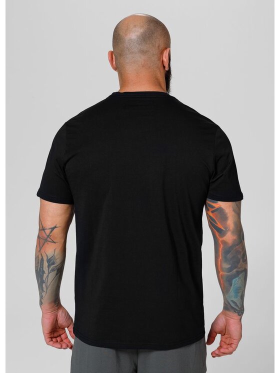 PITBULL PITBULL T-Shirt Koszulka Czarny Regular Fit