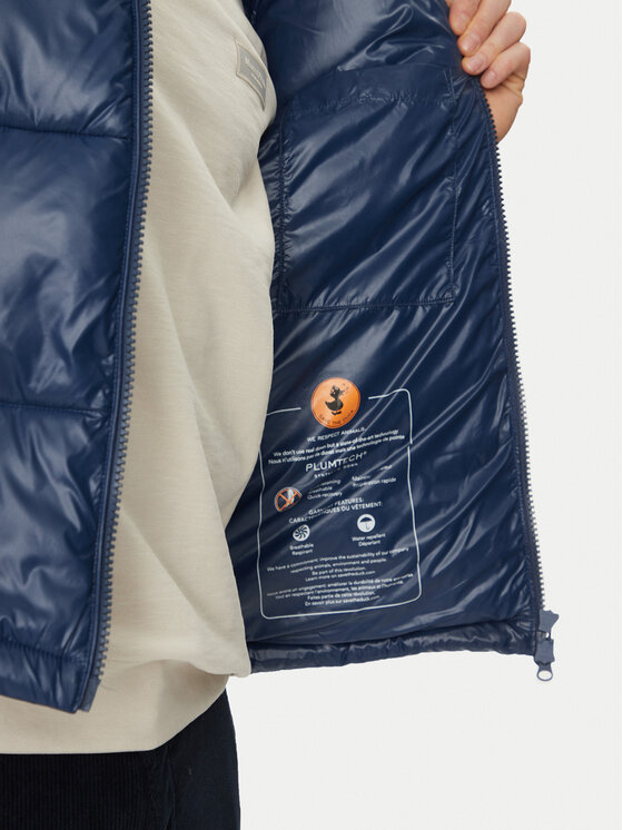 Save The Duck Save The Duck Weste D80296M LUCK19 Dunkelblau Regular Fit