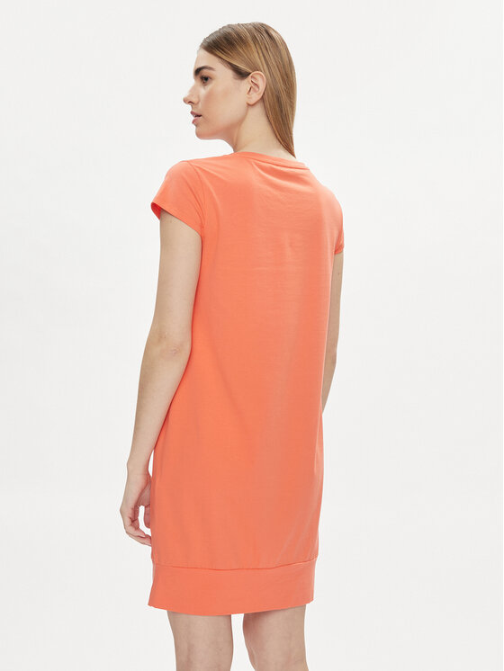 Liu Jo Liu Jo Vsakodnevna obleka VA4103 JS003 Oranžna Regular Fit