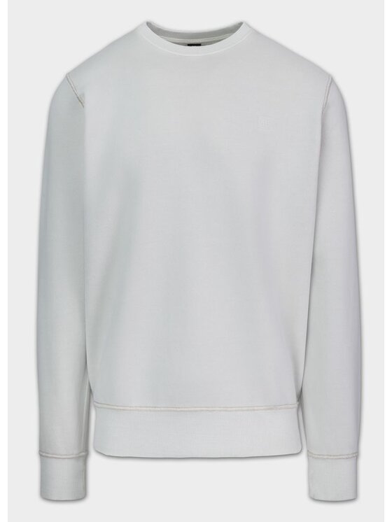 PITBULL PITBULL Bluza HACKETT Biały Regular Fit