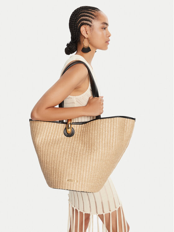 JACQUEMUS JACQUEMUS Дамска чанта 25E243BA382-3248 Бежов