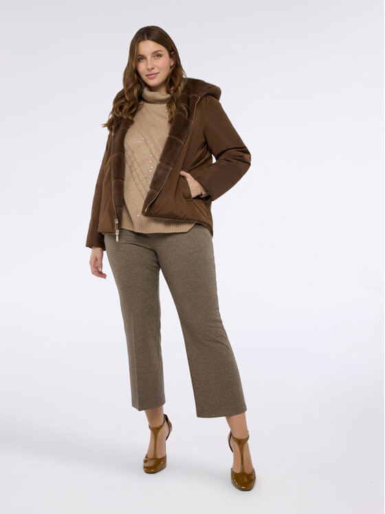 Fiorella Rubino Fiorella Rubino Pantaloni di tessuto P846L002257N0Z3 Grigio Regular Fit