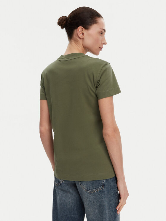 PINKO PINKO Póló Trapani 105050 A2D8 Khaki Regular Fit
