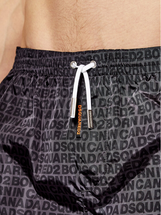 Dsquared2 Underwear Dsquared2 Underwear Плувни шорти Boxer Midi Сив Regular Fit