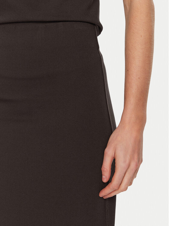 ViCOLO ViCOLO Midi krilo TS0133 Rjava Regular Fit