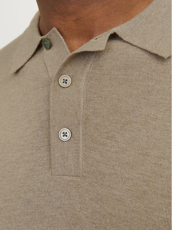 Jack&Jones Jack&Jones Polo majica William 12259650 Bež Regular Fit
