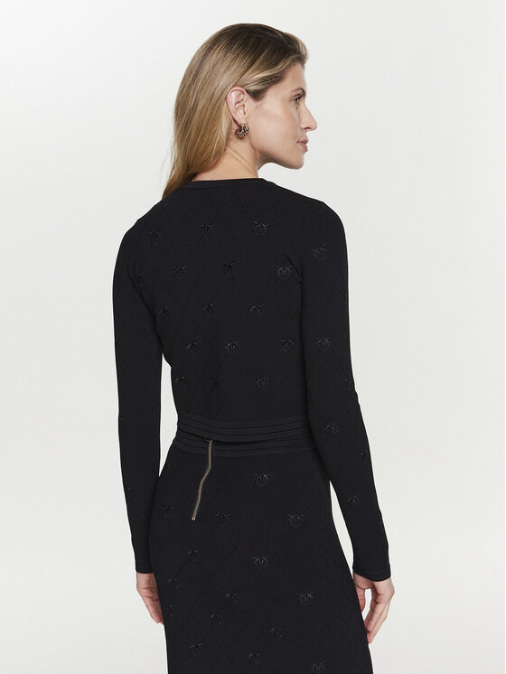 PINKO Pinko Ζακέτα 100147 A0HW Μαύρο Slim Fit