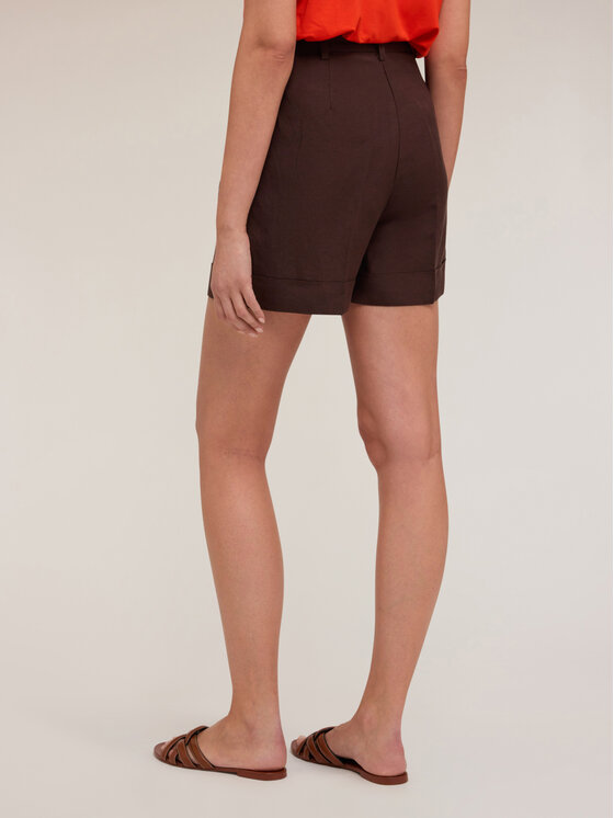 Motivi Motivi Pantaloncini P297Q003958N022 Marrone Regular Fit