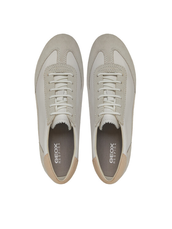 Geox Geox Sneakersy D Vega D3509A 022Y3 C0818 Biały