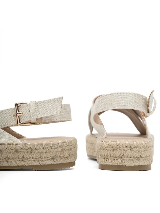 Jenny Fairy Jenny Fairy Espadryle WSS990-201EOB Beżowy
