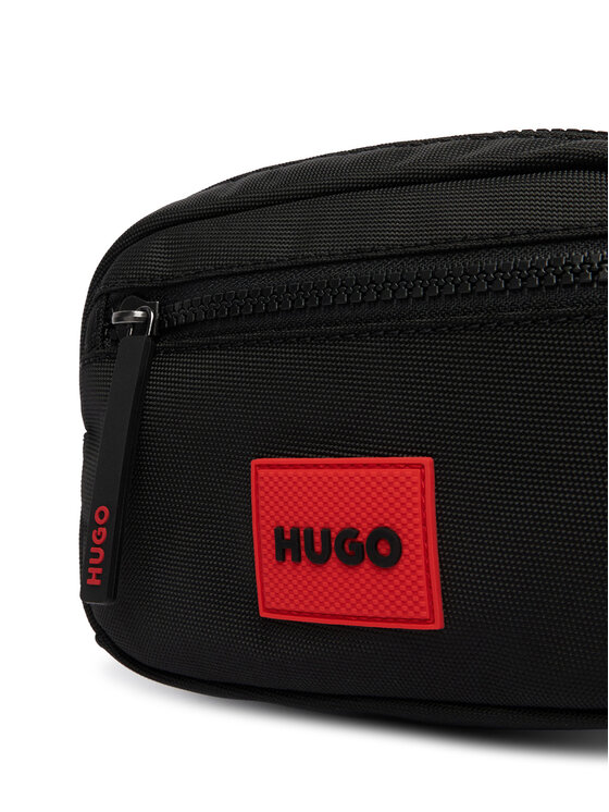 HUGO HUGO Ledvinka Ethon 3.0N_Bumbag Fl 50558492 Černá
