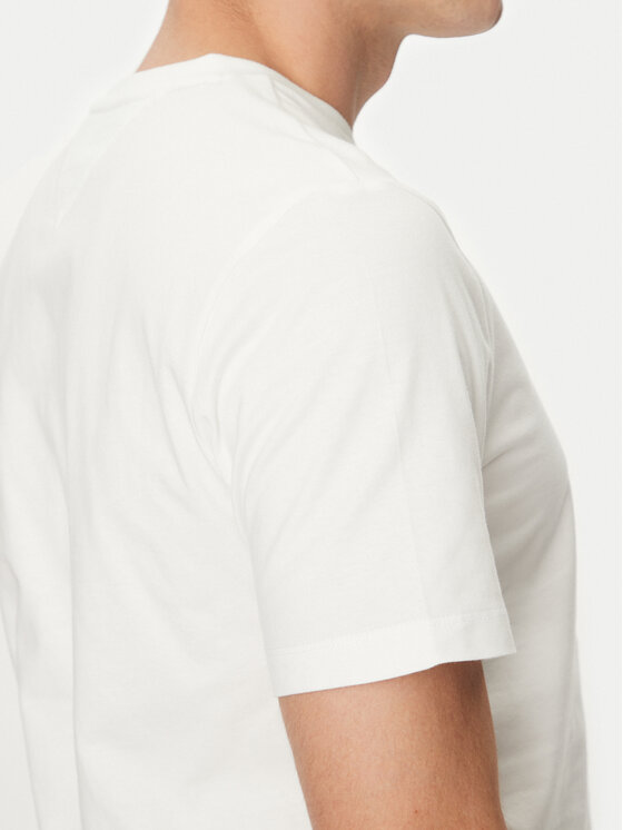 Tommy Hilfiger Tommy Hilfiger Póló Essential V-Neck Tee MW0MW39249 Fehér Regular Fit