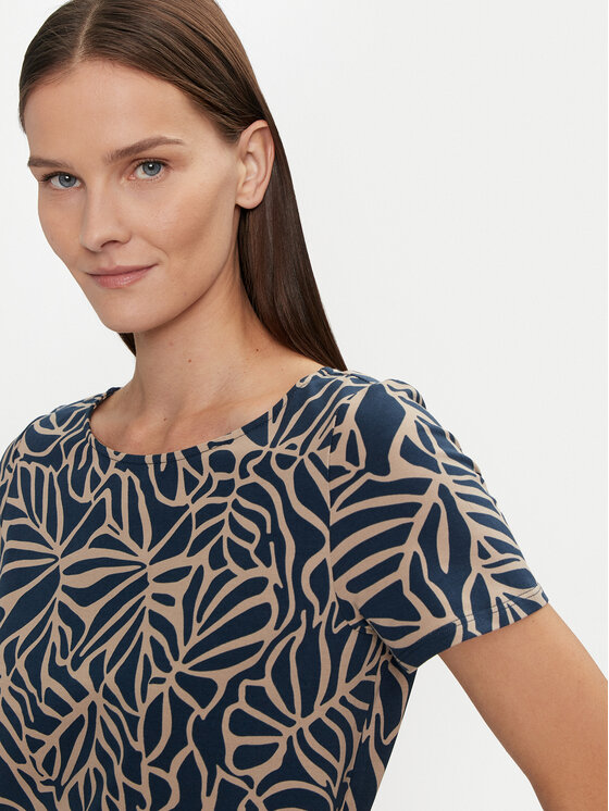 Tatuum Tatuum Sukienka codzienna Koka T2418.202B Granatowy Regular Fit