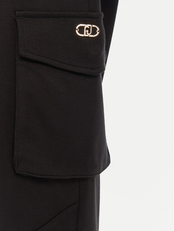 Liu Jo Sport Liu Jo Sport Donji dio trenerke TA5043 JS182 Crna Regular Fit