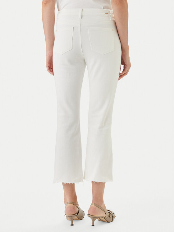 Morgan Morgan Jeansy 261-PAKELO1 Biały Slim Fit