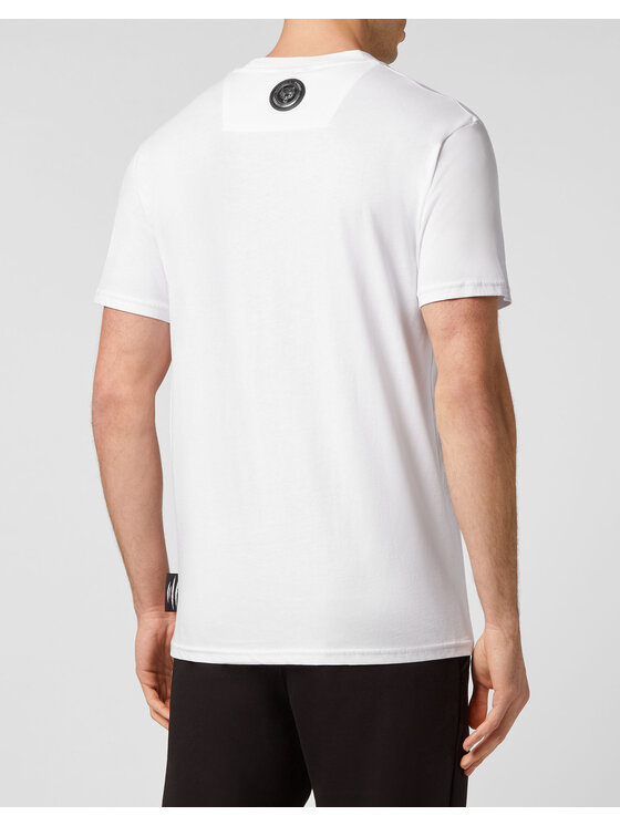 Plein Sport Plein Sport T-Shirt 5021 Biały Regular Fit
