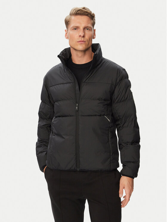 BOSS BOSS Giubbotto piumino 50569136 Nero Regular Fit