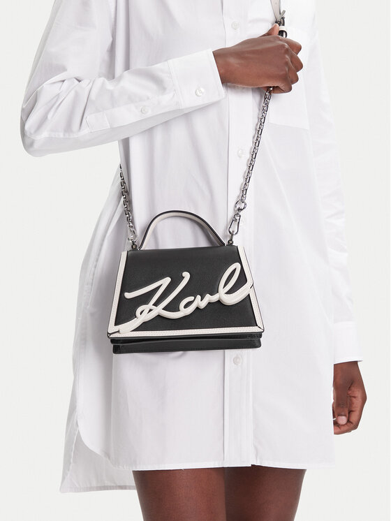 KARL LAGERFELD KARL LAGERFELD Torbica A1W30224 Crna