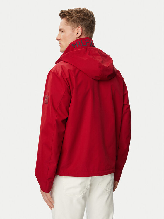 Tommy Hilfiger Tommy Hilfiger Demisezoninė striukė MW0MW44299 Raudona Regular Fit
