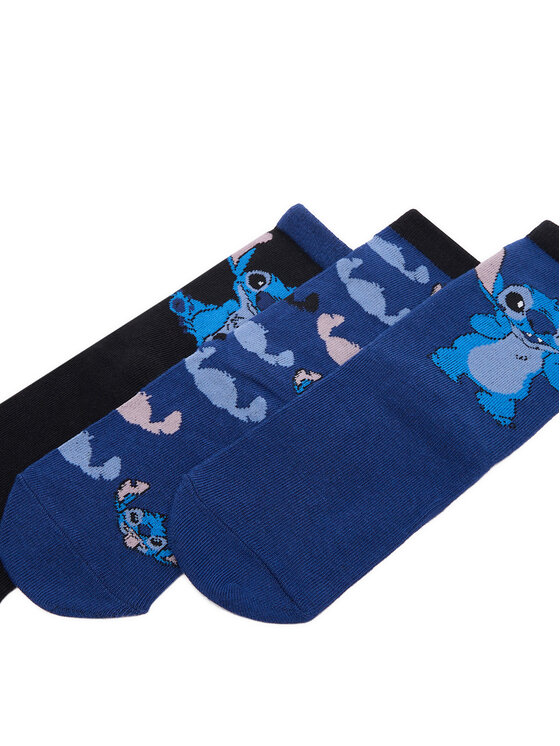 Disney Classics Disney Classics Dlhé ponožky CEO-ACCCS-AW25-219DCLS(3-PACK) Čierna