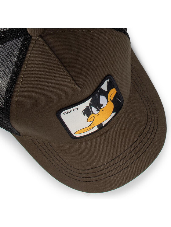 Capslab Capslab Kepurė su snapeliu Looney Tunes Daffy Duck CL/LOO/1/DAF2 Žalia