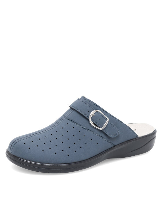 Clara Barson Clara Barson Pantoletten WS010904-01 Dunkelblau