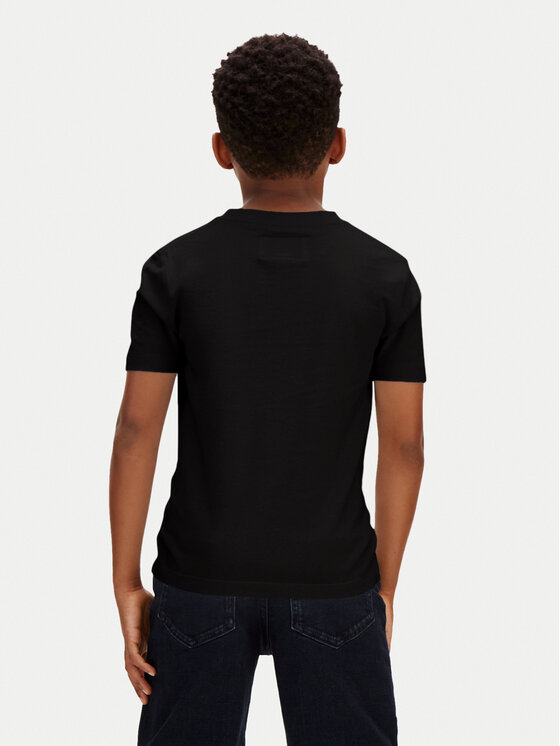 Calvin Klein Jeans Calvin Klein Jeans Tričko Monologo LV1CKSJA33 Čierna Regular Fit