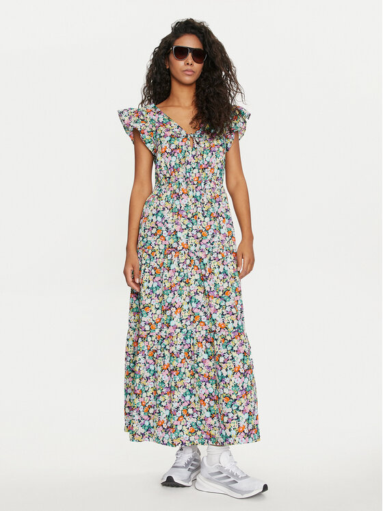 Gap Gap Sukienka letnia 594549-00 Kolorowy Regular Fit