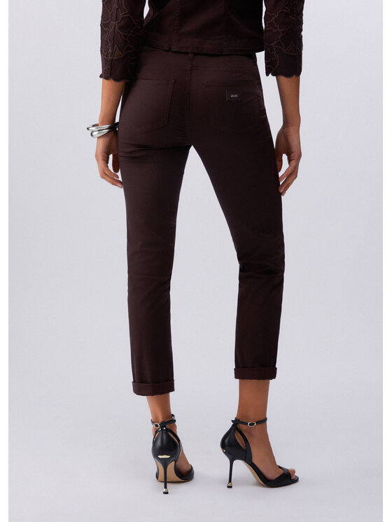 Liu Jo Liu Jo Pantaloni di tessuto WA6255T373A91109 Marrone Regular Fit