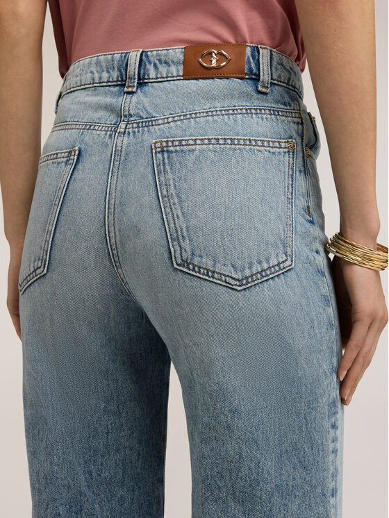 Motivi Motivi Jeans P572Q204657N004 Turchese Over Fit