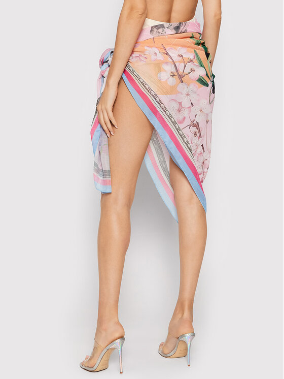 Drivemebikini Drivemebikini Pareo Corfu 2022-DRV-017_CF Ružová Regular Fit