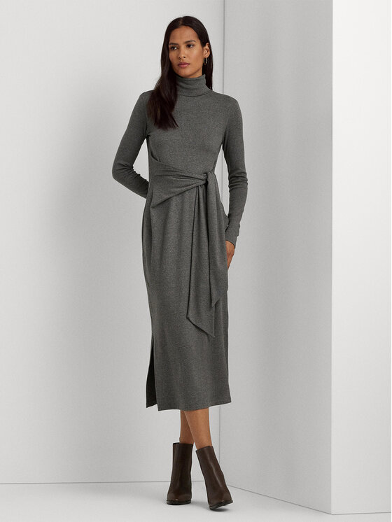 Lauren Ralph Lauren Rochie de zi 250918981002 Gri Regular Fit