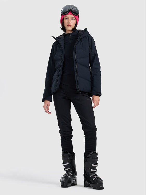 4F 4F Kurtka narciarska SKIWEAR Czarny Regular Fit