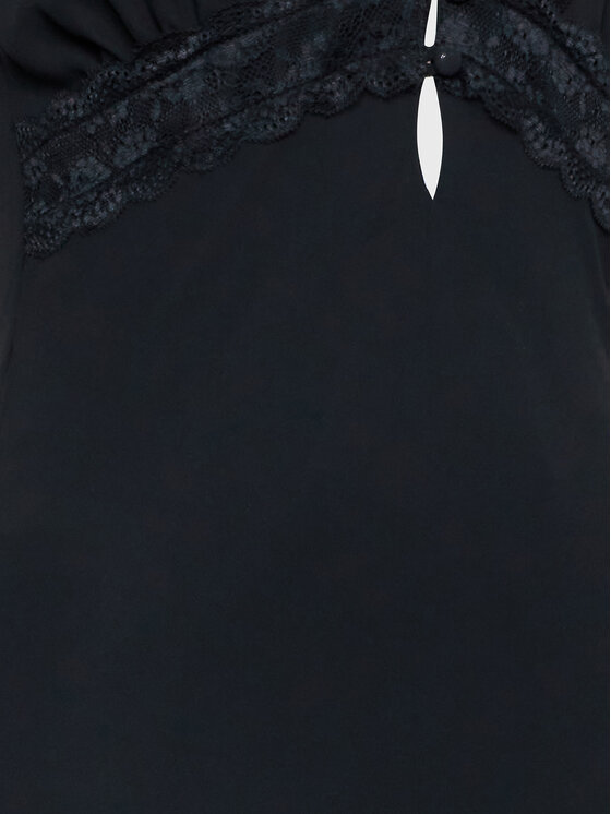 Kontatto Kontatto Rochie de zi BO106 Negru Regular Fit