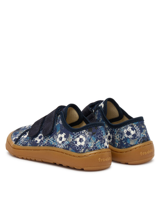 Froddo Froddo Kapcie Barefoot Canvas G1700440-7 S Niebieski