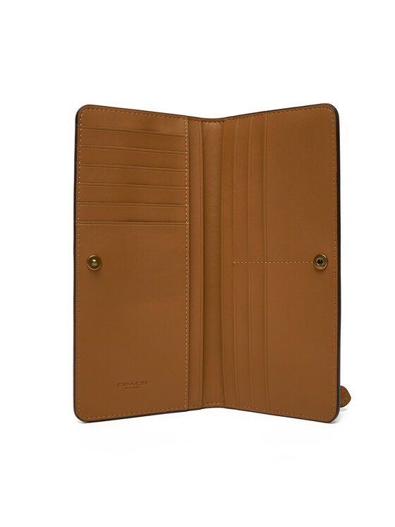 Coach Coach Portafoglio grande da donna CZ096 Marrone