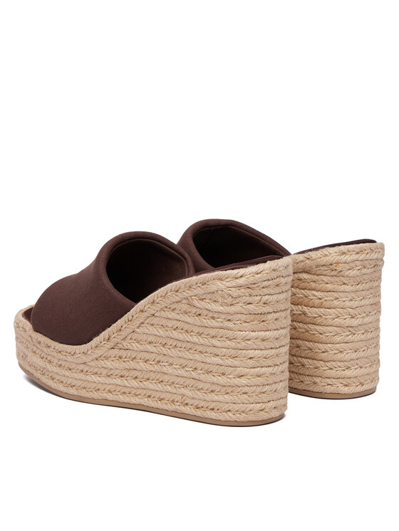Calvin Klein Calvin Klein Espadrilės Wedge Espad 70 Canvas Mg HW0HW03282 Ruda