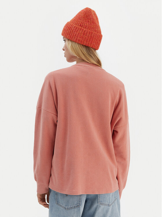 Roxy Roxy Felpa ERJKT04191 Rosa Relaxed Fit