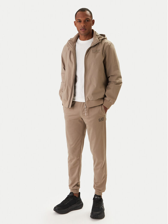 EA7 Emporio Armani EA7 Emporio Armani Demisezoninė striukė 7M002279 AF21228 Ruda Regular Fit