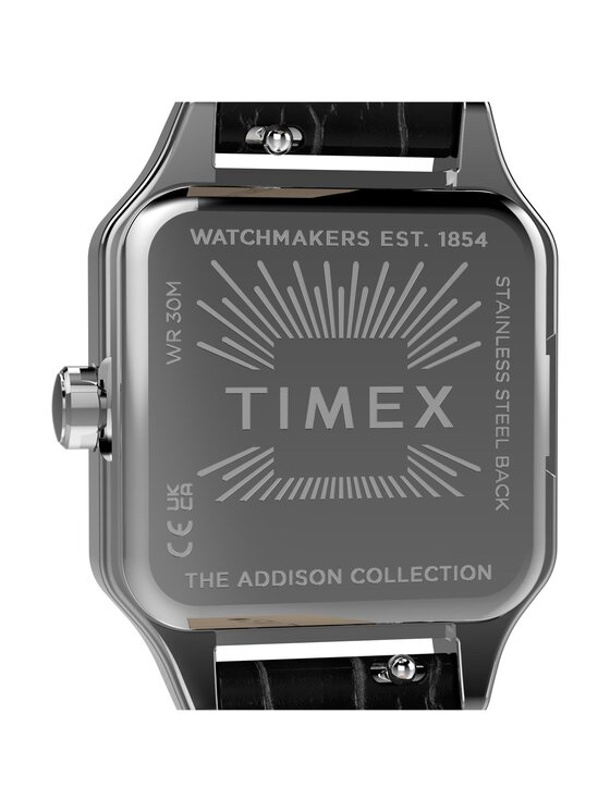 Timex Timex Zegarek TW2Y90600 Czarny
