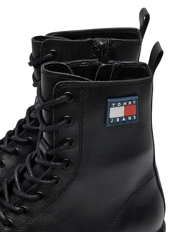 Tommy Jeans Tommy Jeans Schnürstiefeletten Urban EN0EN02628 Schwarz