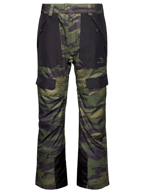 Rip Curl Rip Curl Snieglenčių kelnės Rocker SCPCN4 Žalia Relaxed Fit