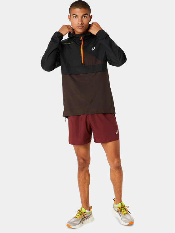 Asics Asics Laufjacke Fujittrail 2011C382 Braun Ahletic Fit