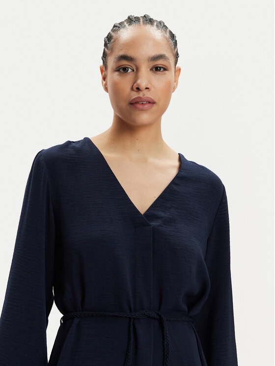 JDY JDY Kasdieninė suknelė Divya 15321343 Tamsiai mėlyna Regular Fit