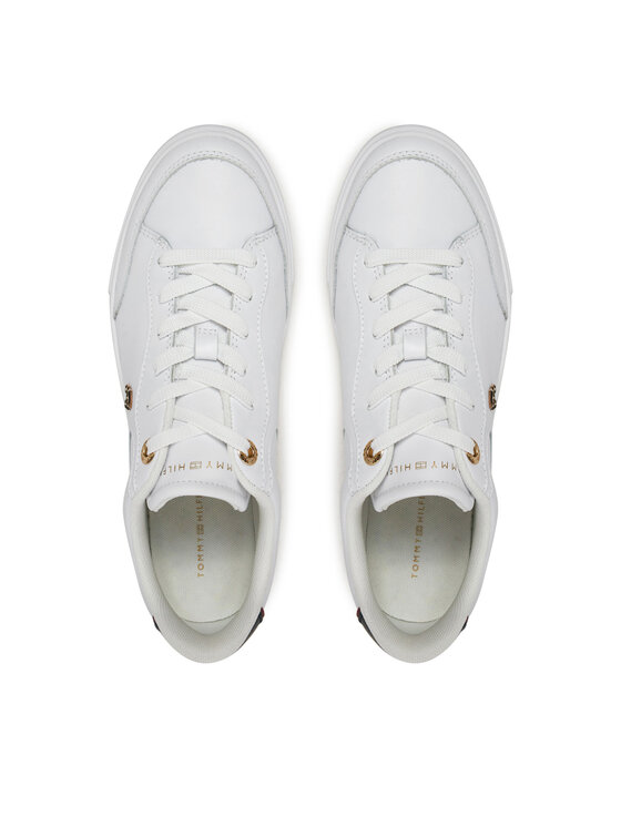 Tommy Hilfiger Tommy Hilfiger Αθλητικά Essential Chic Court Sneaker FW0FW08579 Λευκό