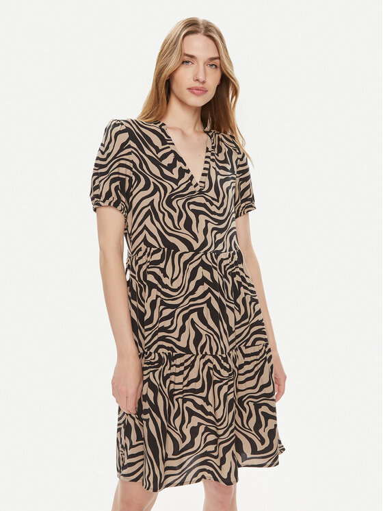 ONLY ONLY Nyári ruha Nova 15222215 Fekete Regular Fit